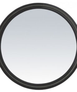 Magic Mirror specchio professionale salone Sibel. Specchio tondo con impugnatura. Questo specchio rotondo è munito di un bordino in caucciù. È possibile poggiare senza rumore lo specchio con il vetro verso il basso senza rischio di rottura o di graffi.
