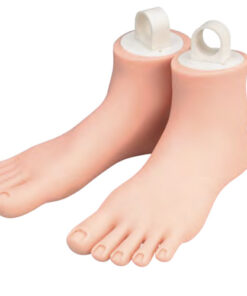 Modello Piedi Per Scuola Sibel soft-touch per apprendere tecniche di manicure e massaggio delle piedi.
