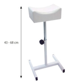 Poggiapiede Pedicure Sibel è un poggiagambe portatile e regolabile in altezza per pedicure.